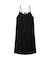 BICOLOR BACK RIBBON CAMISOLE DRESS