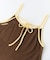 BICOLOR BACK RIBBON CAMISOLE DRESS