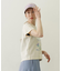 FLOWER PRINT AND EMBROIDERY COMPACT S/S TEE