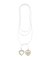 BEADS AND HEART CHARMS NECKLACE