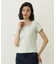 STRIPED SQUARE HALTER NECK TOP