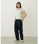 STRIPED SQUARE HALTER NECK TOP