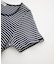 STRIPED SQUARE HALTER NECK TOP