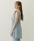 RUFFLE GATHERED DRESS