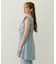 RUFFLE GATHERED DRESS
