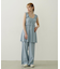 RUFFLE GATHERED DRESS