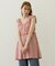 RUFFLE GATHERED DRESS