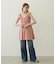 RUFFLE GATHERED DRESS