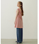RUFFLE GATHERED DRESS