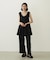 RUFFLE GATHERED DRESS