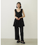 RUFFLE GATHERED DRESS