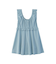 RUFFLE GATHERED DRESS