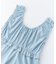 RUFFLE GATHERED DRESS