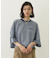 COLOR STITCH WIDE S/S TOP