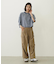 COLOR STITCH WIDE S/S TOP