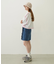 COLOR STITCH WIDE S/S TOP