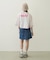 COLOR STITCH WIDE S/S TOP