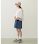 COLOR STITCH WIDE S/S TOP