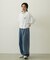 COLOR STITCH WIDE S/S TOP