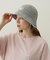 LOGO EMBROIDERY KNIT HAT