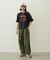 BIKE CRACK PRINT WIDE S/S TEE