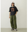 BIKE CRACK PRINT WIDE S/S TEE
