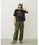 BIKE CRACK PRINT WIDE S/S TEE