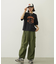 BIKE CRACK PRINT WIDE S/S TEE