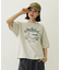 BIKE CRACK PRINT WIDE S/S TEE