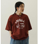 BIKE CRACK PRINT WIDE S/S TEE