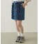FRILL DENIM MINI SKIRT