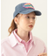 FRAYED LOGO PATCH CAP