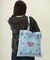FLOWER PATTERN BANDANA BAG