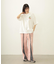 FRONT LINE ZIP UP PANTS