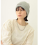 RUBBER PATCH KNIT CAP