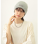RUBBER PATCH KNIT CAP