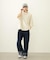 RUBBER PATCH KNIT CAP
