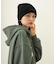 RUBBER PATCH KNIT CAP