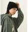 RUBBER PATCH KNIT CAP