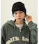 RUBBER PATCH KNIT CAP
