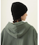 RUBBER PATCH KNIT CAP