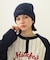 RUBBER PATCH KNIT CAP