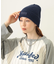 RUBBER PATCH KNIT CAP