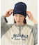 RUBBER PATCH KNIT CAP