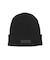 RUBBER PATCH KNIT CAP