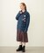 PLEATED PLAID SKIRT