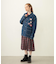 PLEATED PLAID SKIRT