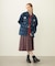 PLEATED PLAID SKIRT