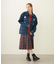 PLEATED PLAID SKIRT