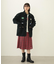 PLEATED PLAID SKIRT